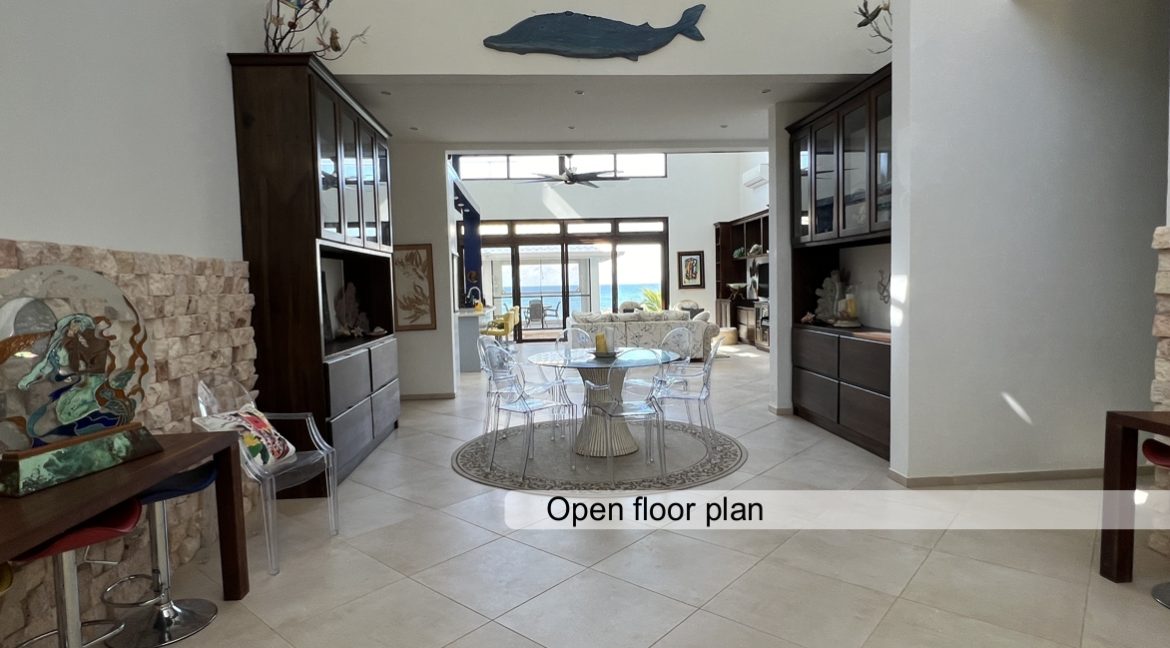 Open floor plan