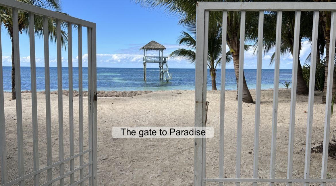 The gate to paradise